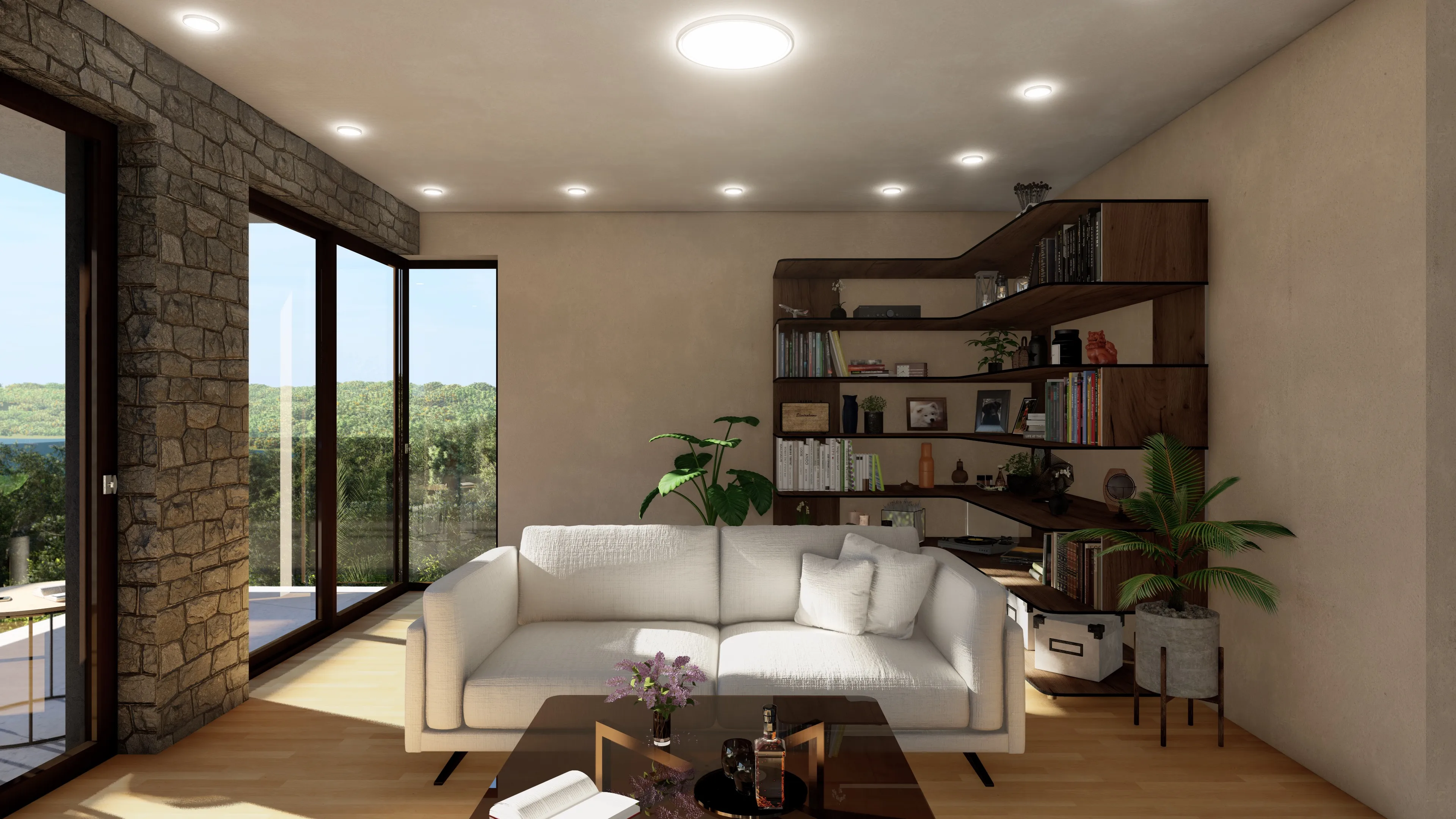 Villa B Master Retreat View 2